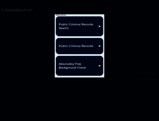 criminalcaseclub.com screenshot