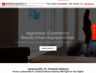 criminaldefense.timarmstronglaw.com screenshot