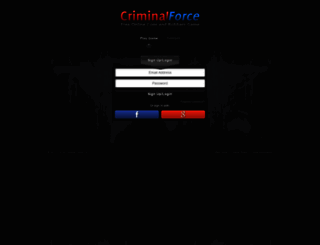 criminalforce.net screenshot