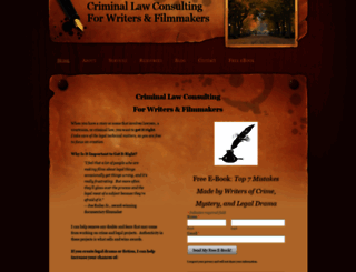 criminallawconsulting.com screenshot
