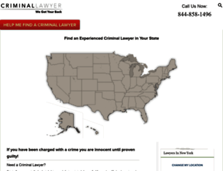 criminallawyer.com screenshot