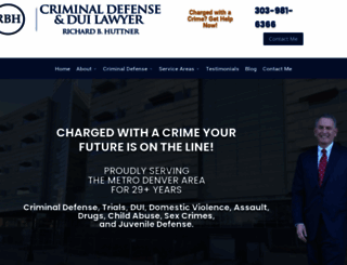 criminallawyerdenver.com screenshot