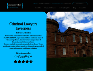 criminallawyersinverness.co.uk screenshot