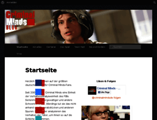 criminalminds-blog.de screenshot