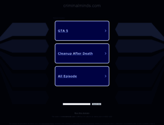 criminalminds.com screenshot