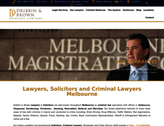 criminalsolicitorsmelbourne.com.au screenshot