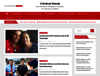 criminalwords.net screenshot