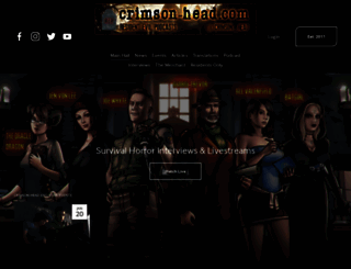 crimson-head.com screenshot