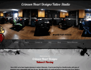 crimsonheartdesigns.com screenshot
