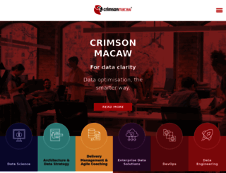 crimsonmacaw.com screenshot