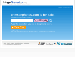 crimsonphotos.com screenshot