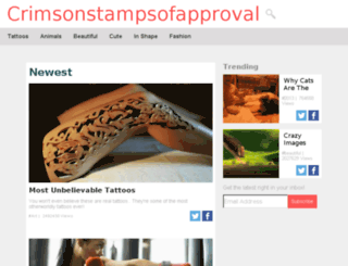 crimsonstampsofapproval.net screenshot