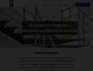 crisan-limpiezas.com screenshot
