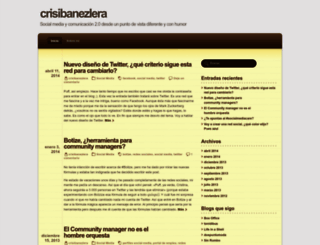 crisibanezlera.wordpress.com screenshot