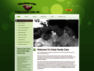 crisisfamilycare.com screenshot