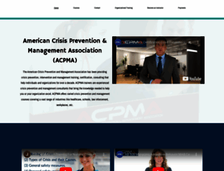 crisispreventionmanagement.com screenshot