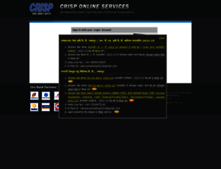 crisponlineservices.com screenshot