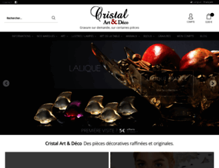 cristalartdeco.com screenshot