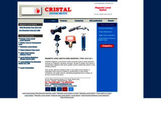 cristalinstruments.com screenshot