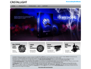 cristallight.com screenshot