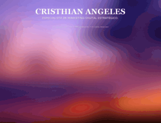 cristhianangeles.com screenshot