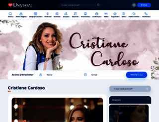 cristianecardoso.com screenshot