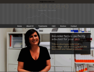 cristina-coelho.com screenshot