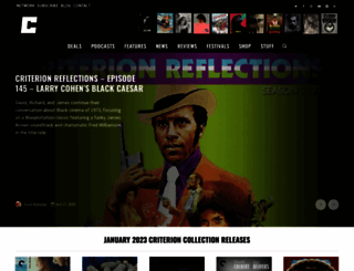 criterioncast.com screenshot