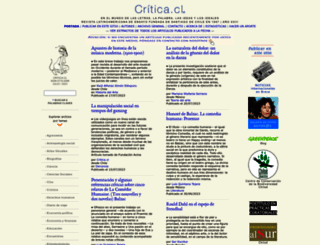 critica.cl screenshot