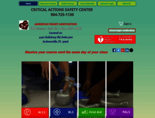 criticalactions.net screenshot