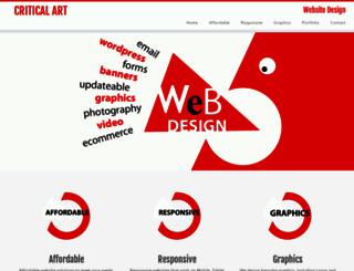 criticalart.com screenshot