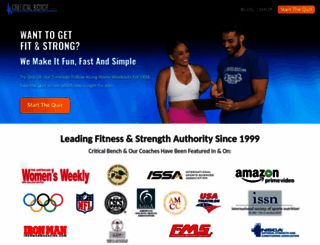 criticalbench.com screenshot