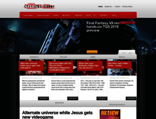 criticalgamer.co.uk screenshot