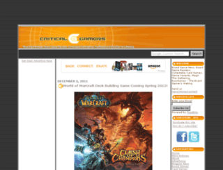criticalgamers.com screenshot