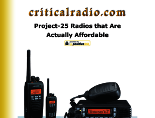 criticalradio.com screenshot