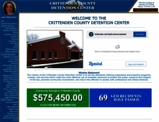 crittendencountydetention.com screenshot