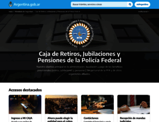 crjppf.gov.ar screenshot