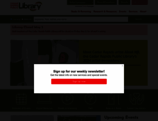 crlibrary.org screenshot