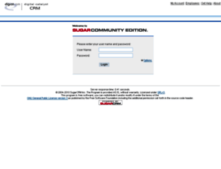 crm.digcat.com screenshot
