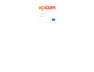 crm.epicom.com screenshot