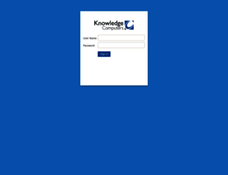 crm.knowledgecomputers.com screenshot