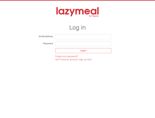 crm.lazymeal.com screenshot