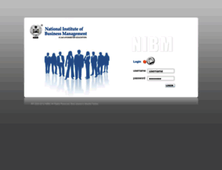crm.nibmglobal.com screenshot