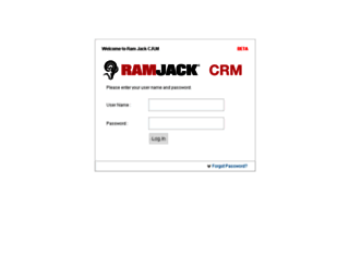 crm.ramjack.com screenshot