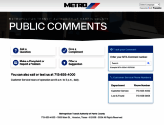 crm.ridemetro.org screenshot