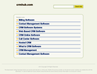 crmhub.com screenshot