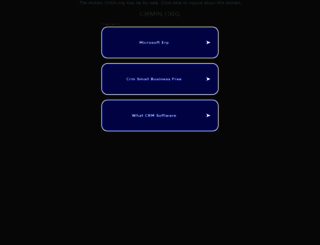 crmin.org screenshot