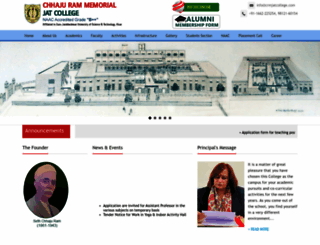 crmjatcollege.com screenshot