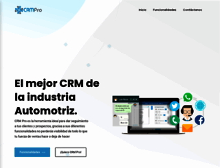 crmpro.com.mx screenshot