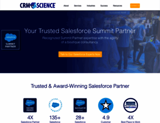 crmscience.com screenshot